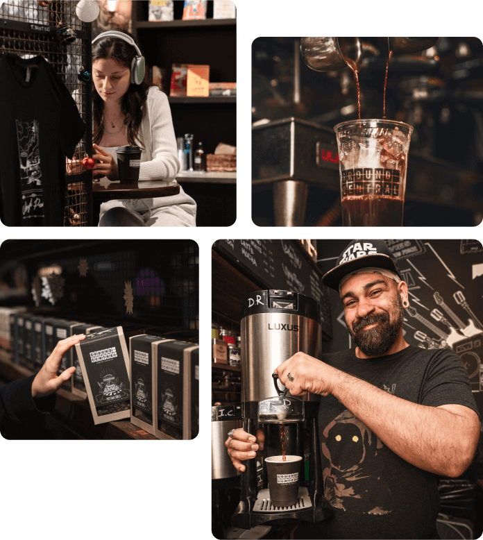 The first Ground Central cafe on 52nd Street