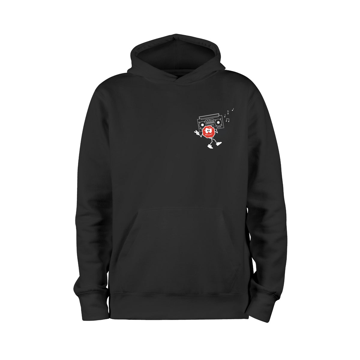 Boombox Hoodie – front