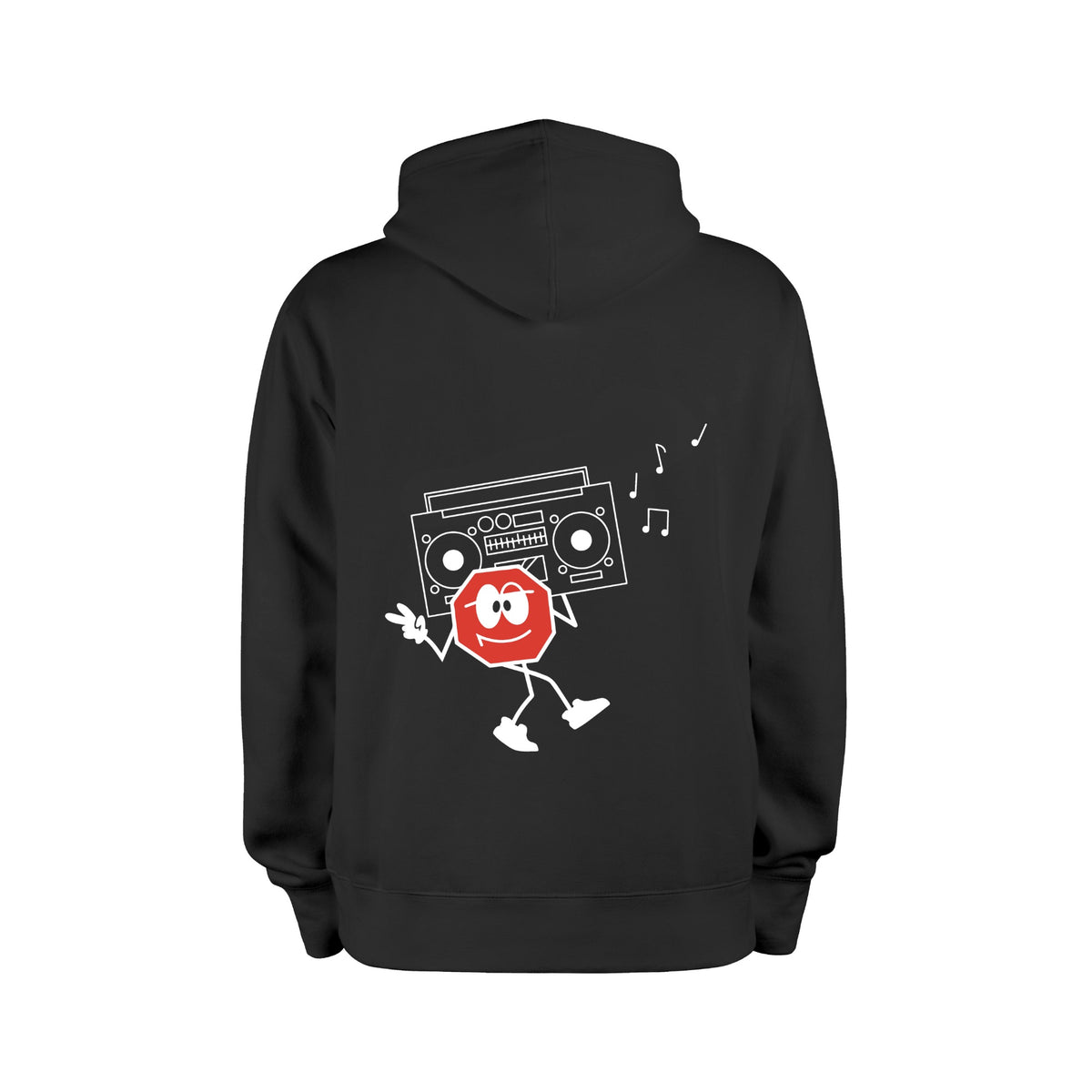 Boombox Hoodie – back