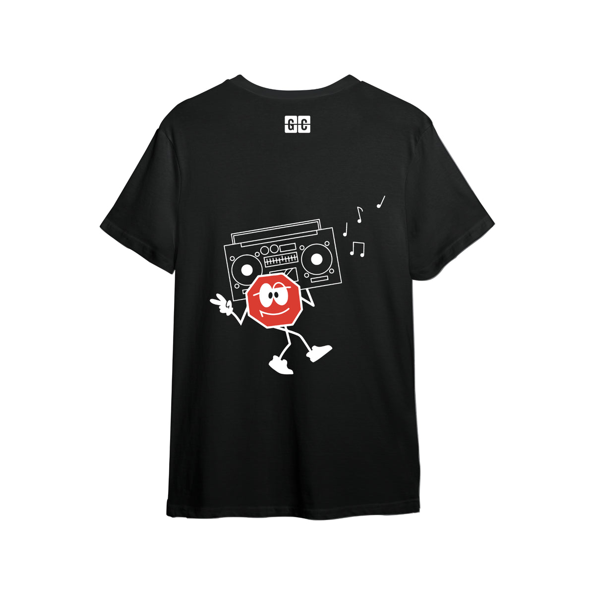 Boombox T-Shirt – back