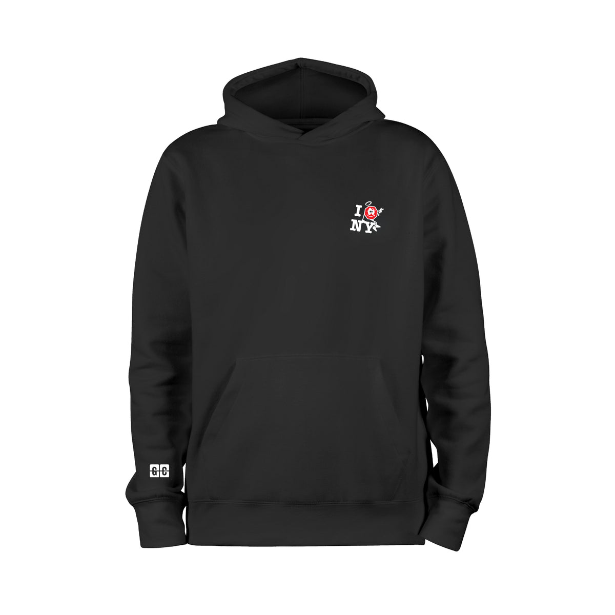 I Love NY Hoodie – front