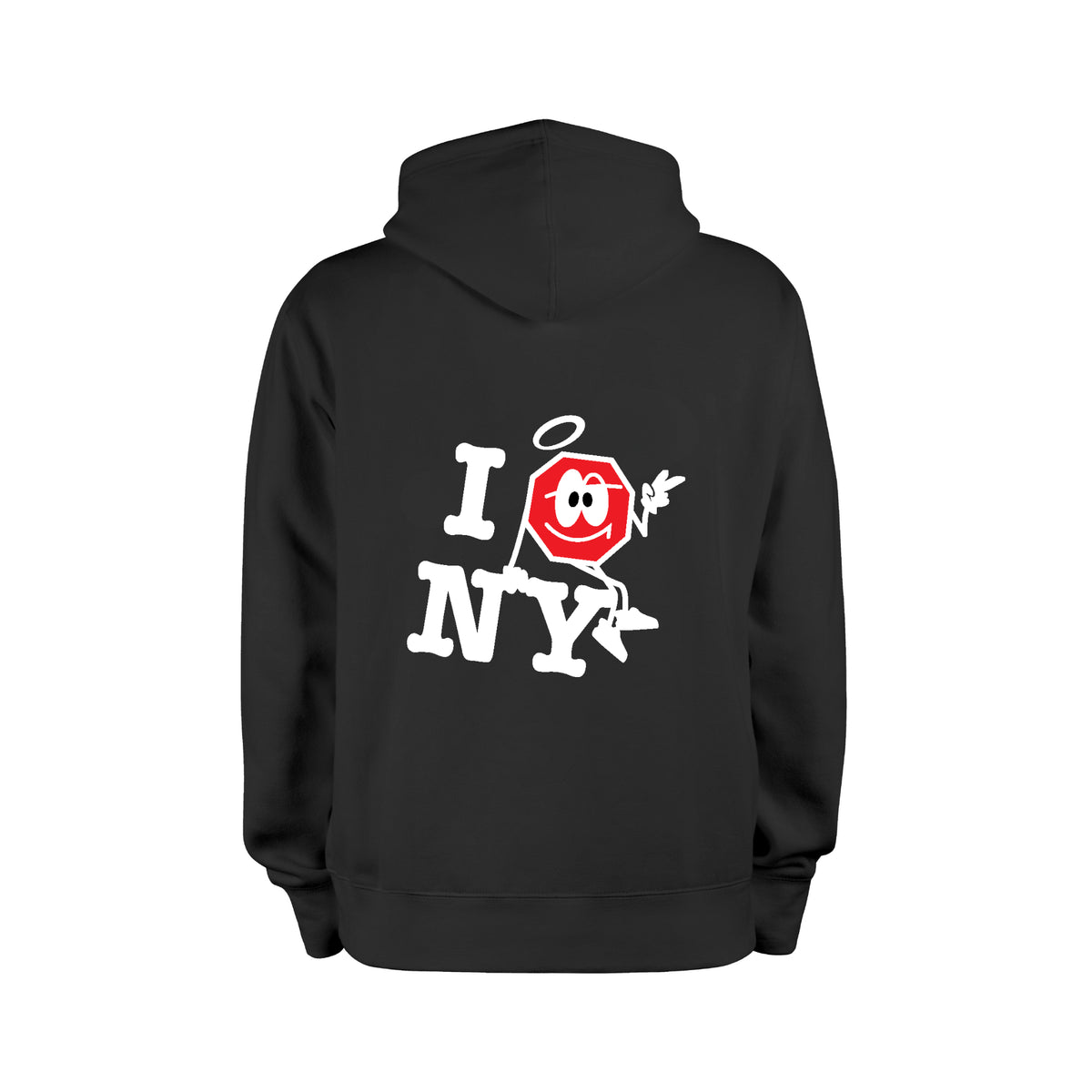 I Love NY Hoodie – back
