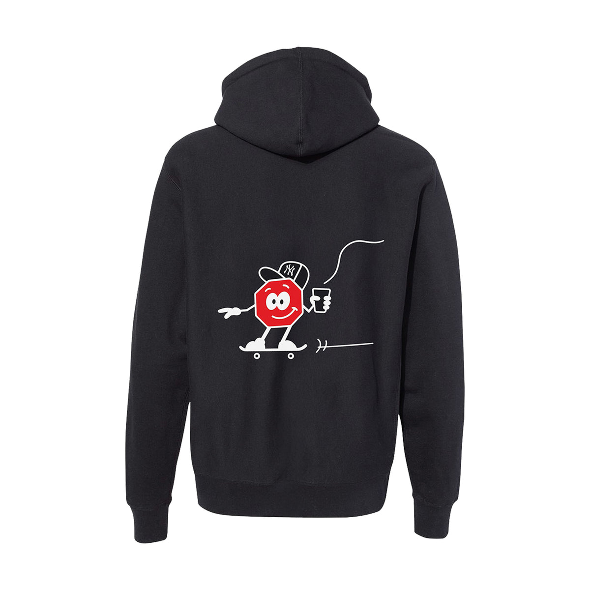 Skateboard Hoodie – back