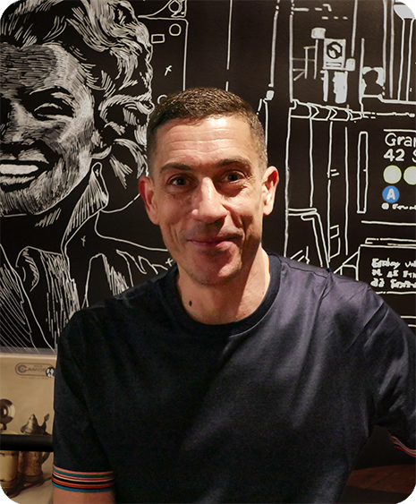 Portrait of Etienne Wiik, Founder and CEO of Ground Central Coffee